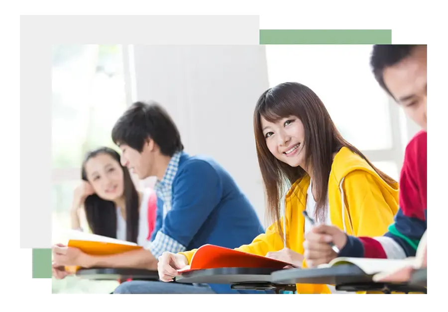Students in classroom