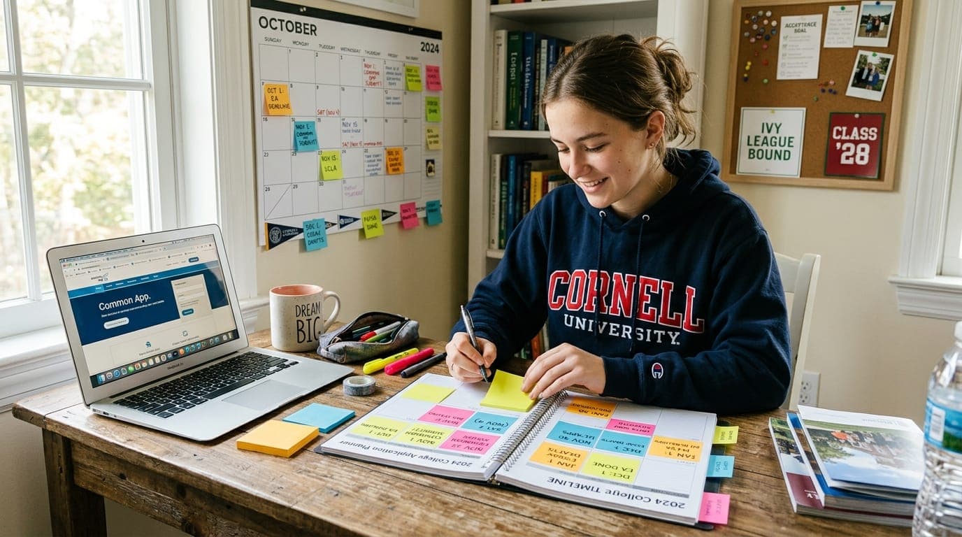 Navigating the College Application Process: A Timeline for Success